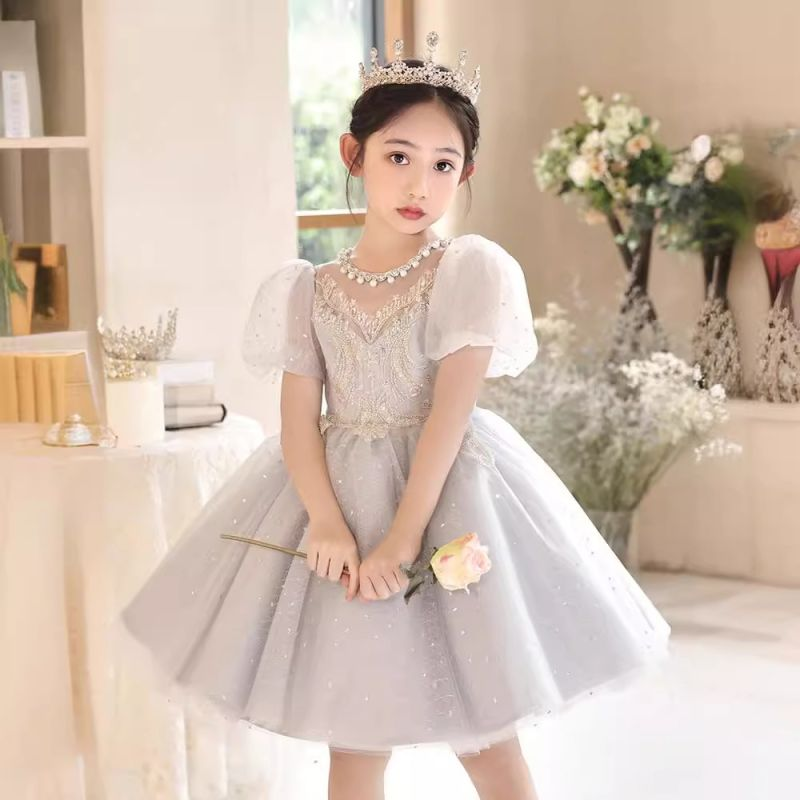 GIRL'S FANCY LOVELY PARTY DRESS