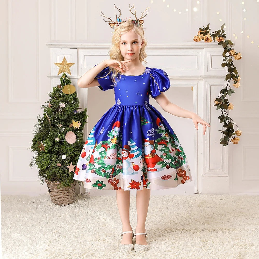 GIRL'S CHRISTMAS PARTY DRESS