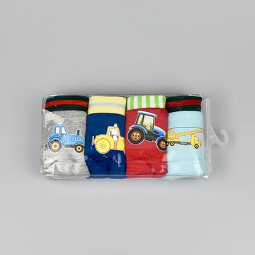 BOY'S CARTOON COTTON BOXERS